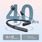 Neckband Wireless Bluetooth 5.3 Headphones Earbuds For PS5 PS4 Nintend Switch PC