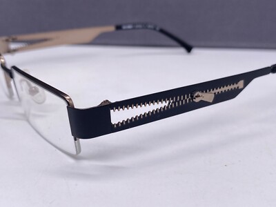 Marion Ramm Eyeglasses Frames Woman Black Zipper 02f 222 Germany