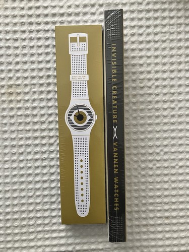 IC X Vannen Watch | Invisible Creature | Only In Time Will You See | White | New - Picture 5 of 5