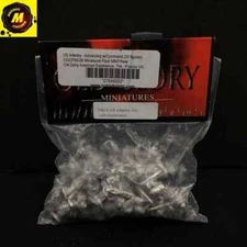 PIM-6 US Infantry Adv with Command - #143670 - Other Historical Miniatures