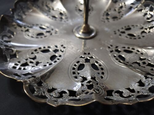 Small Silver Plated Serving Dish/Candy. Preloved. With Handle. - Picture 1 of 6
