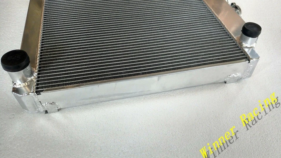 🥇Fit Jaguar Mark VII / VIII / IX; Radiador de alumínio Mark 7/8/9 MT 1950 - 1961 - Imagem 4 de 4