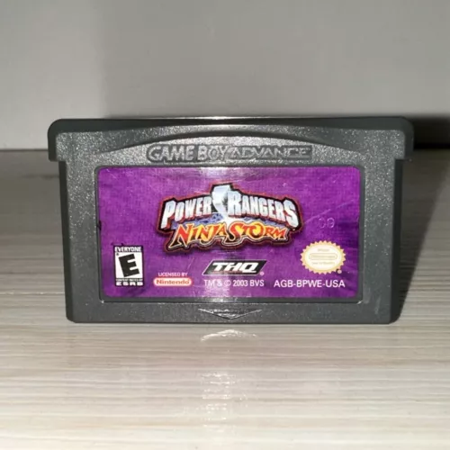 Nintendo Game Boy Advance 2003 Power Rangers Ninja Storm GBA