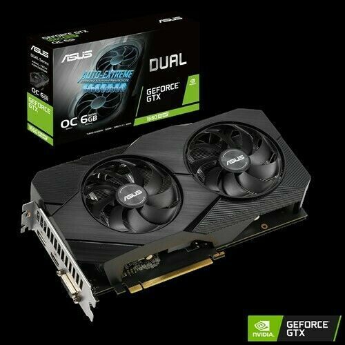 LOOK ASUS GEFORCE GTX 1660 TI 6 GB 