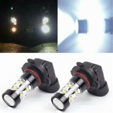 Led Fog Light Bulbs H10 9145 9140 White For Ford F150 F250 F350 2004 2005-2021