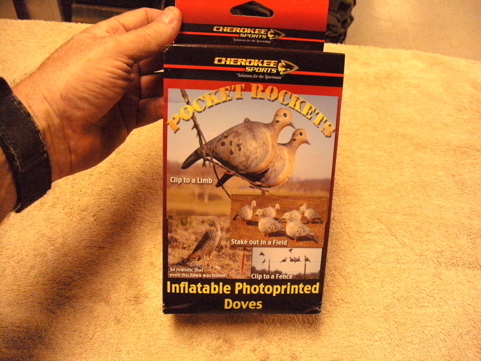 Cherokee Sports Pocket Rockets Inflatable Dove Decoys, 6 in box New eBay