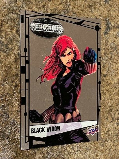 2015 Marvel Vibranium Base Chrome #36 BLACK WIDOW Combo Shipping😍💥*