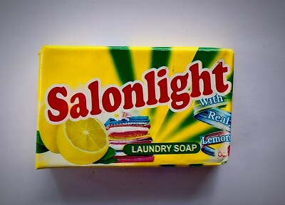 Salonlight Laundry Bar Lemon Real Detergent, sheets clothes new Washing Soap...