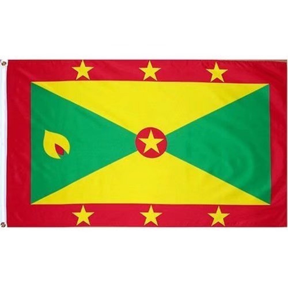 Wholesale Combo Set Grenada Country 3x5 3’x5’ Flag and 8"x60" Scarf eBay
