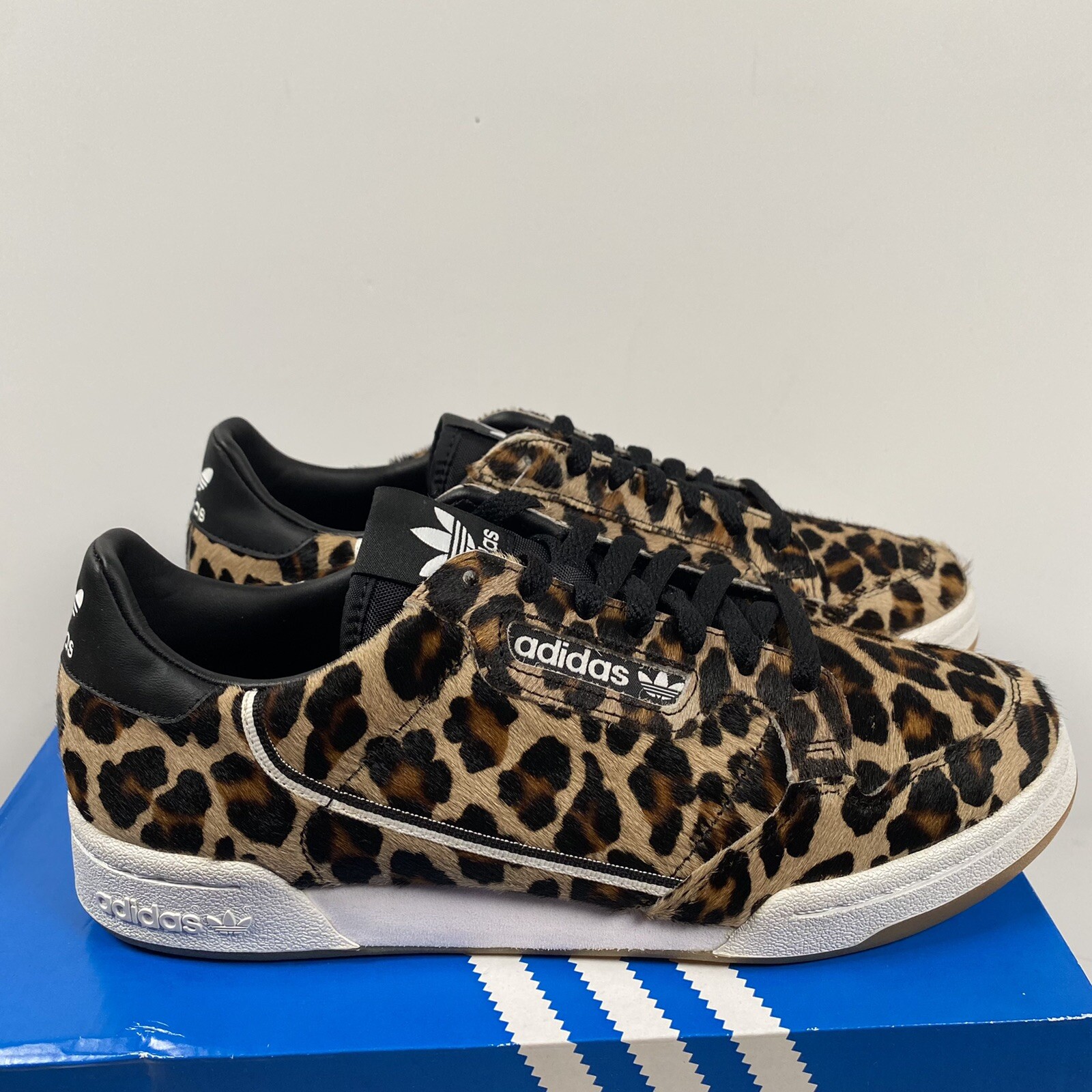 leopard adidas continental