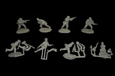 CONTE Germans WWII set #2  Longest Day D Day  Omaha playset toy soldiers Marx