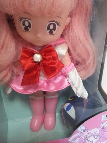 Nakayoshi Chibi Moon w/Luna Doll Bandai Sailor Moon MT - Picture 3 of 8