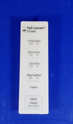 OEM SCRATCH & DENT LG Refrigerator USER INTERFACE EBR78598403