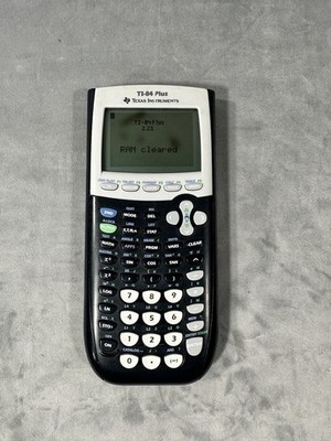 Texas Instruments TI-84 Plus Graphing Calculator No Cover tested/Working 