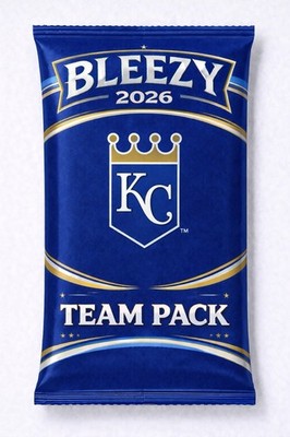 Bleezy Packs- MLB Kansas City Royals PACK! 15 Cards 1 Auto Or Relic GUARANTEED!
