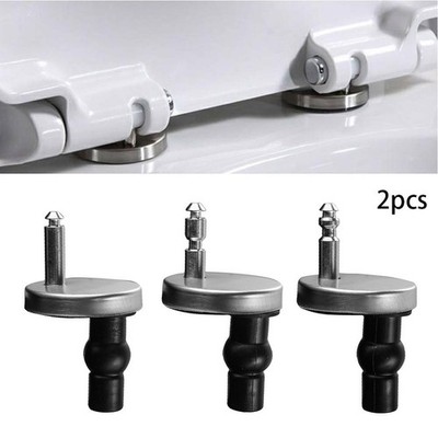 2 X WC-Sitz-Scharnier Nach Oben Schließen Soft Release Quick Install WC-Kit 55mm