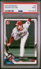 SHOHEI OHTANI 2018 BOWMAN ROOKIE CARD RC LOGO #49 PSA 9 MINT! DODGERS MLB CHAMP!