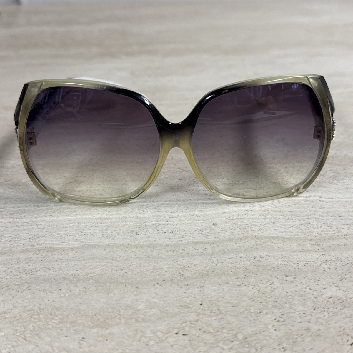 Yves Saint Laurent サングラス VINTAGE YSL Oversize Tan SUNGLASSES - 7891 - YVES ST LAURENT