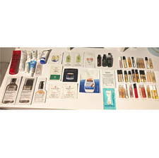 Assorted Beauty Sample Size Set/Kit Skincare Haircare Fragrance Minis