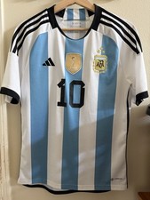 Authentic Argentina Messi World Cup 2022 Kids Youth XL Size Jersey