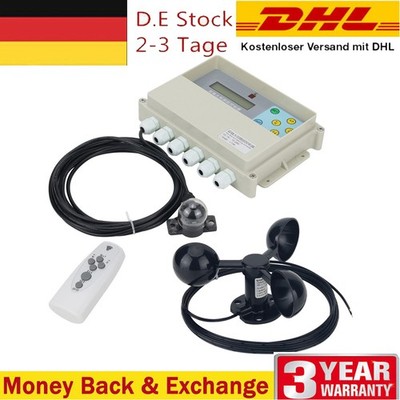 Dual Axis Solar Tracker Controller Solar Tracking w/Remote Control Speed Sensor