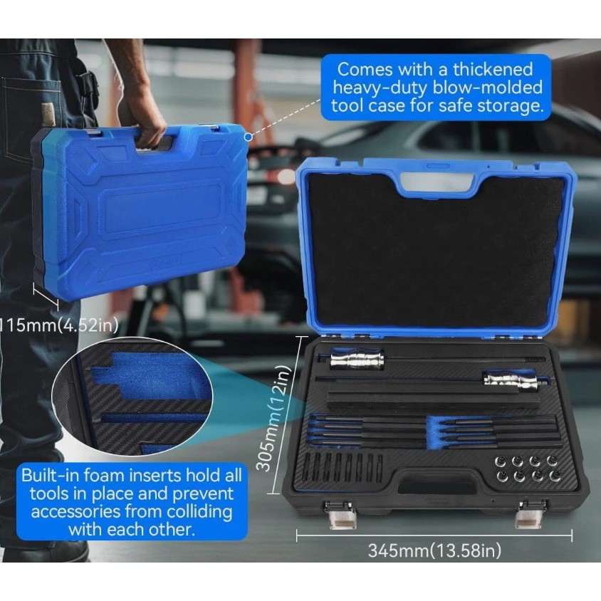 EN-51146 Fuel Injector Rail Assembly Tool Kit - NEW Master Replacer Set ...