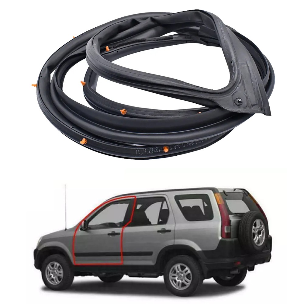 72350-S9A-003 Left Front Door Seal Kit Strip Weatherstrip Fit CRV CR-V 2002-2006