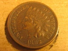 1882  Indian Cent  XF