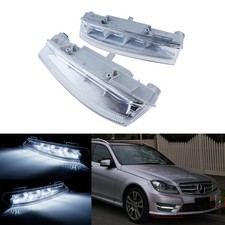 Rechts+Links Tagfahrlicht Lampen f&uuml;r Mercedes-Benz E-Klasse C207 A207 2009-2012
