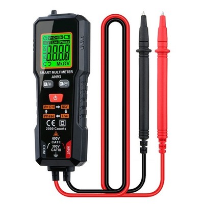 Easy To Read Multimeter Small Multimeter for Household & Laboratory Testing