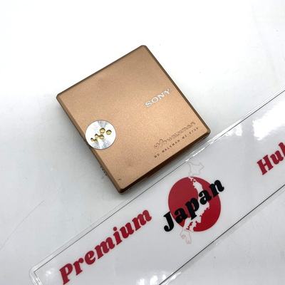 Sony MZ-E730 MD Walkman Portable MiniDisc Player Gold Tested Japan