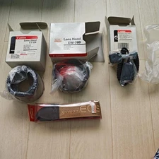 Camera supplies set, unused, longterm stored, preowned