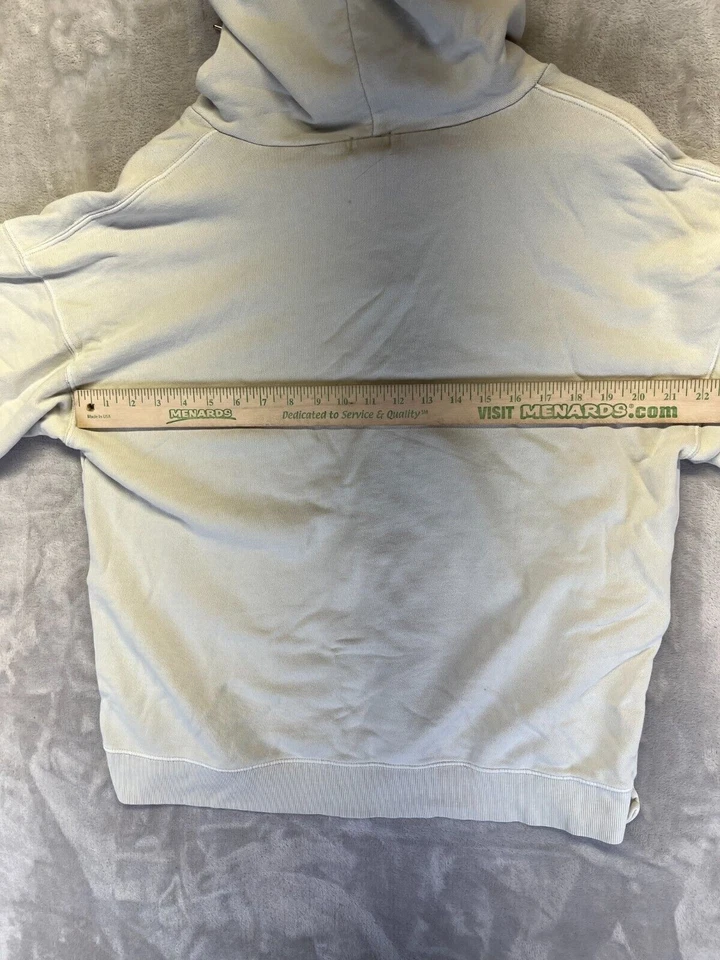 Женская толстовка с капюшоном BKE размер S цвет слоновой кости с длинным рукавом на шнурке модный зимний пуловер - Изображение 4 из 4