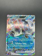 Absol ex 135/197 Doppia Rara Fiamme Ossidiana Pokemon Holo Near Mint DE