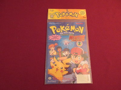 Viz Comics Pokemon #1 サンプラー(冊子) 1998年頃 1998 Pokemon The First Movie Mewtwo Strikes Back #1, Viz Comics