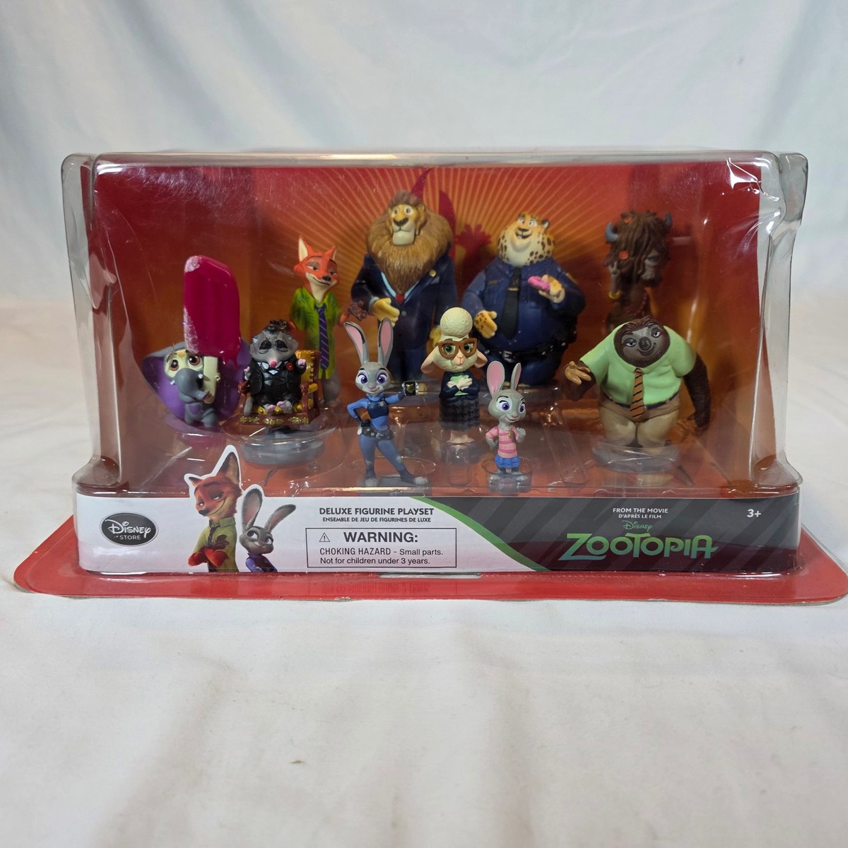 ズートピアセット Zootopia Disney Store Deluxe Figurine Playset with 10 Figures New