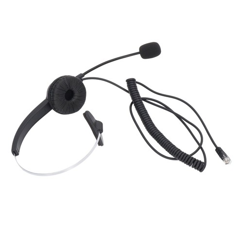 Rj9 Headset Noise Reduction Ergonomic Adjustable Volume Control Computer Hea IDM - Photo 2/12
