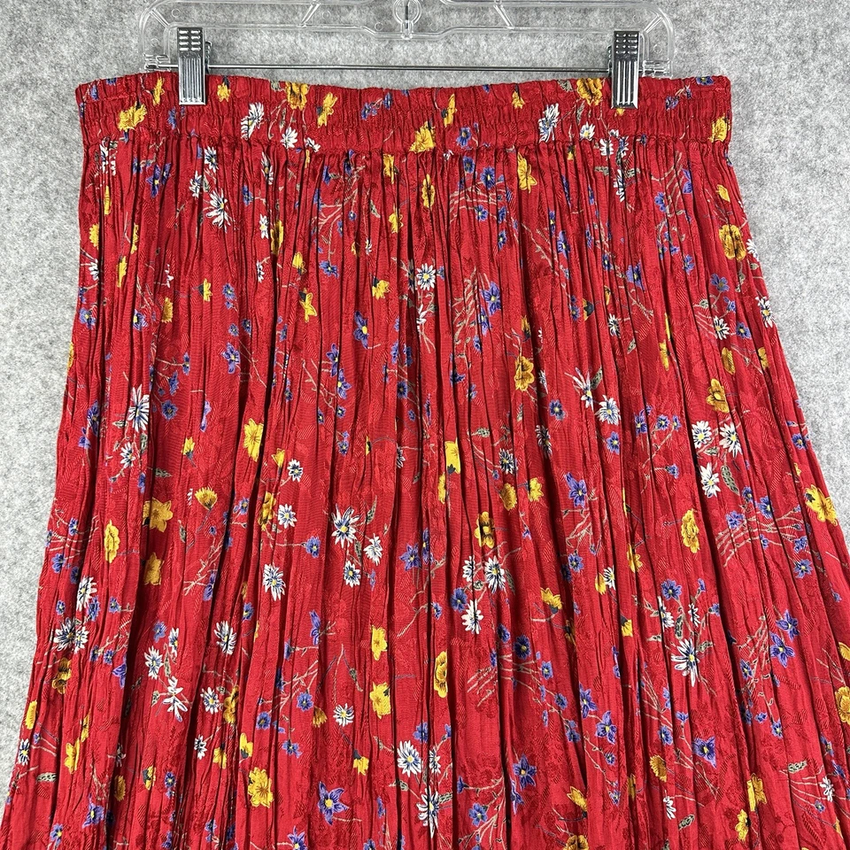 Requisitos Maxi Falda Mujer XL Ditsy Floral Pradera Campo Campesino Foto 2 de 4