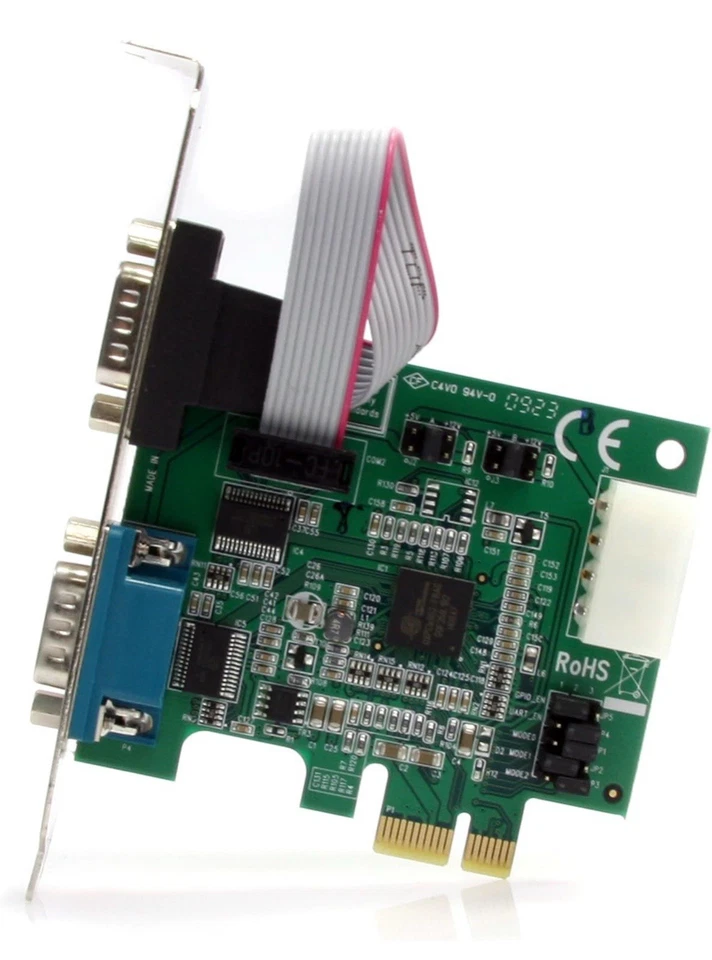 StarTech.com 2 Port PCI  Express Serial Card with 16950 UART- Low Profile - Immagine 2 di 4