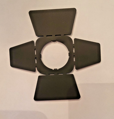 Halo Power-Trac L1960MB BLACK Barn Door Fitting for Track Light Head 
