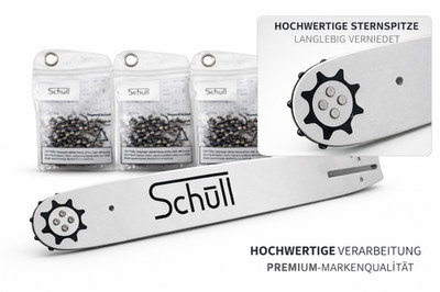 Schwert  Sägeketten für Echo CS-355  CS-355T Halbmeißel 35cm 3/8P 52TG 1,3mm