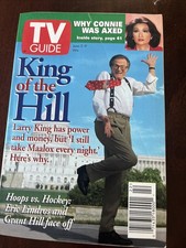 Tv Guide June 3-9 1995 Larry King Eric Lindros Grant Hill Connie Chung
