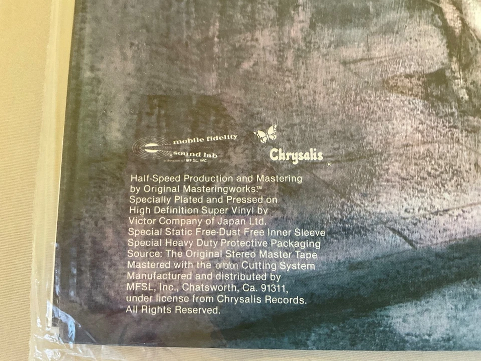 MFSL 1-061 Jethro Tull "Aqualung" Vinyl LP Album New Sealed Master Recording - Image 4 of 4