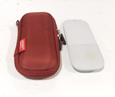 MICROSOFT BLUETOOTH SURFACE ARC WIRELESS AMBIDEXTROUS MOUSE LIGHT GREY - W/ CASE