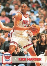 Rick Mahorn New Jersey Nets 1994 Hoops NBA SkyBox #372