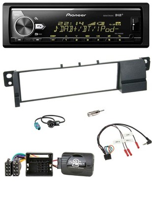 Pioneer Bluetooth USB DAB Steering Wheel Car Stereo for BMW 3 Series E46 2001-2007 Quadlock