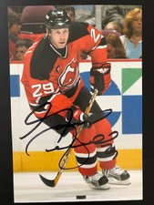 Grant Marshall New Jersey Devils Signed Team Issued Postcard Autograph NHL