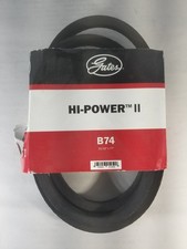 Gates Hi-Power II V-Belt 11/16 Inch x 77 Inch - B74