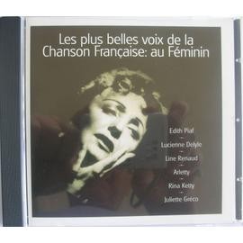 CD Die schönsten Stimmen des französischen Chansons au feminin