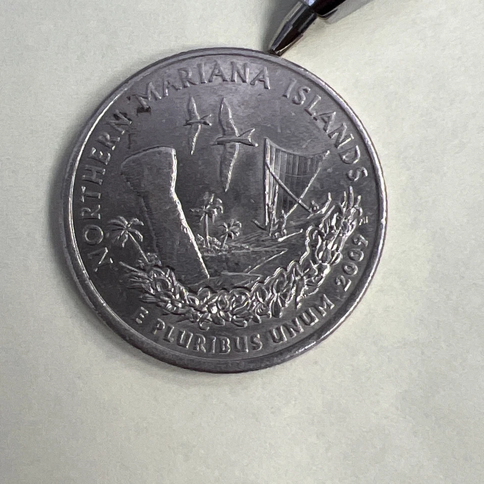 2009 P NORTHERN MARIANA ISLANDS U.S. CIRCULATED Thin Rim - Image 4 of 4